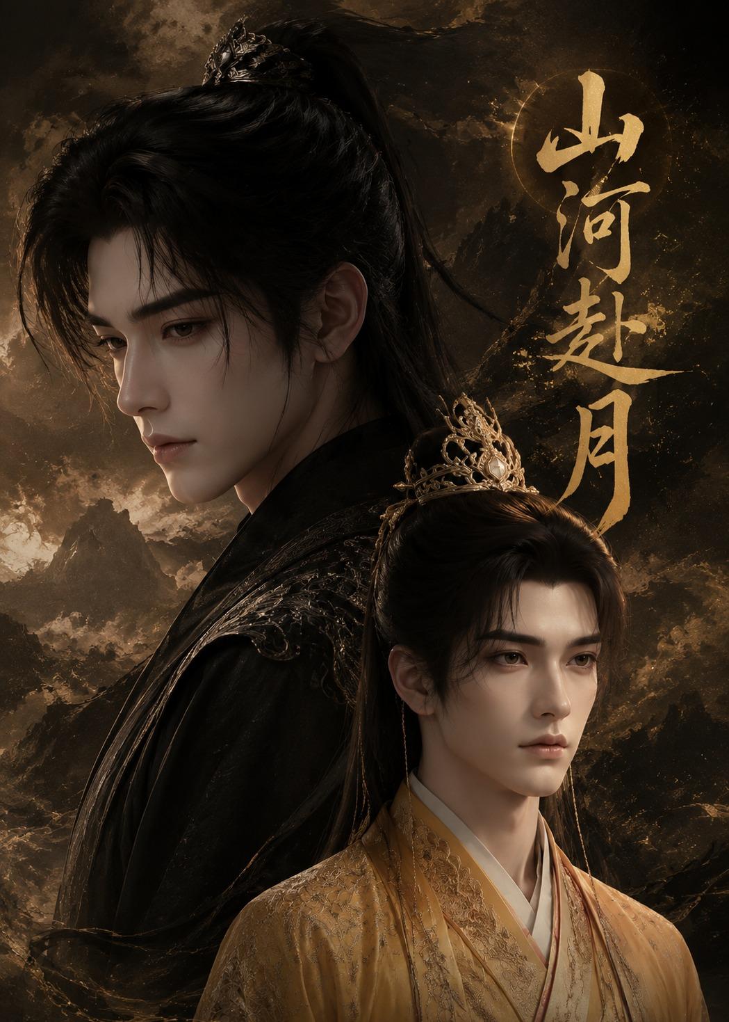 山河赴月